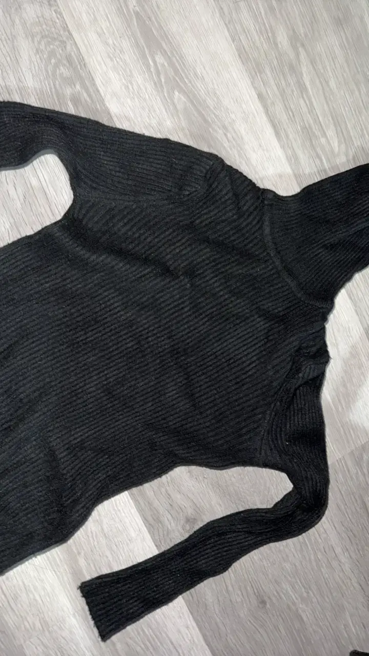 Bleate negro cuello alto - 2