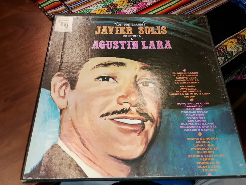Vinilo Javier Solís Interpreta Agustín Lara - 4