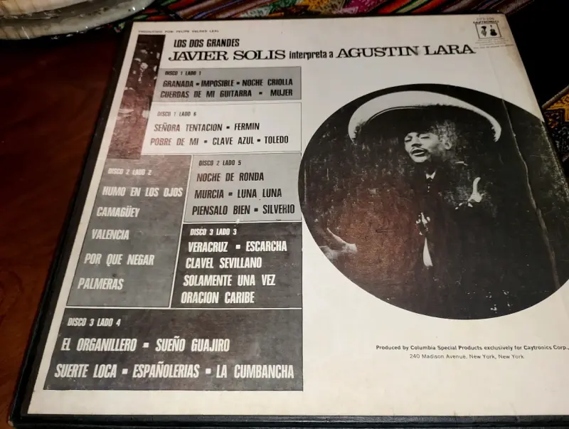 Vinilo Javier Solís Interpreta Agustín Lara - 5