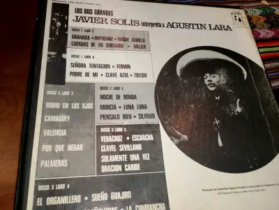 Vinilo Javier Solís Interpreta Agustín Lara - miniatura 6