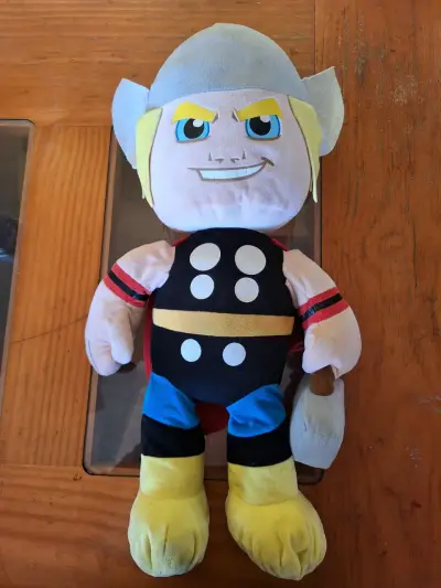 Peluche de superhéroe thor marvel - miniatura 2