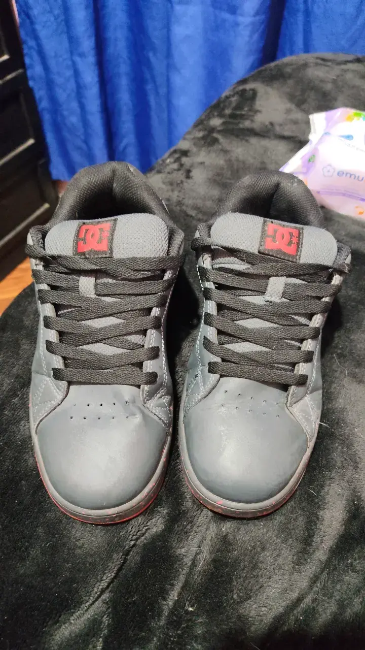 Zapatillas DC Shoes Hombre Gris y Negro - 1