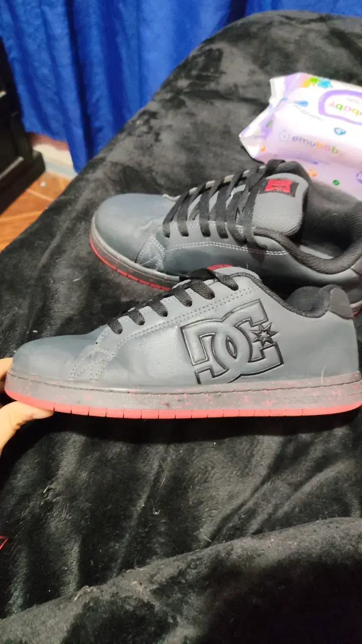Zapatillas DC Shoes Hombre Gris y Negro - 2
