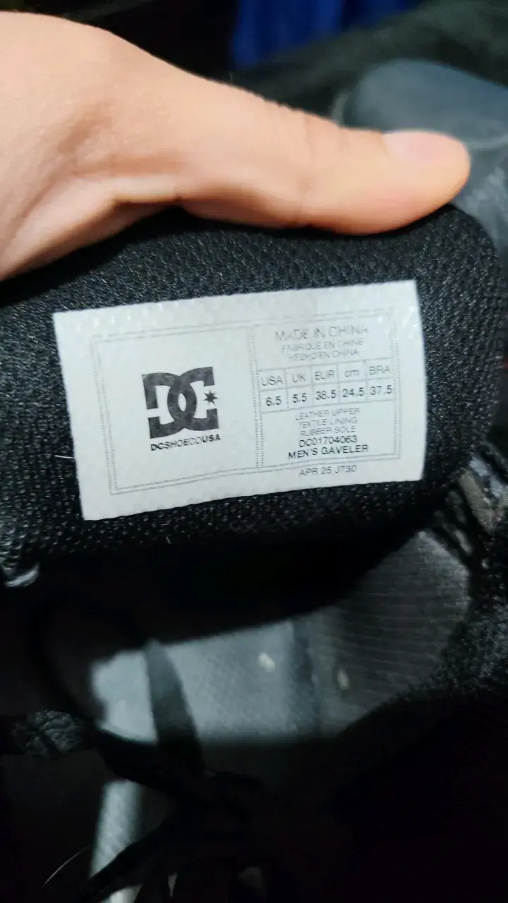 Zapatillas DC Shoes Hombre Gris y Negro - 3