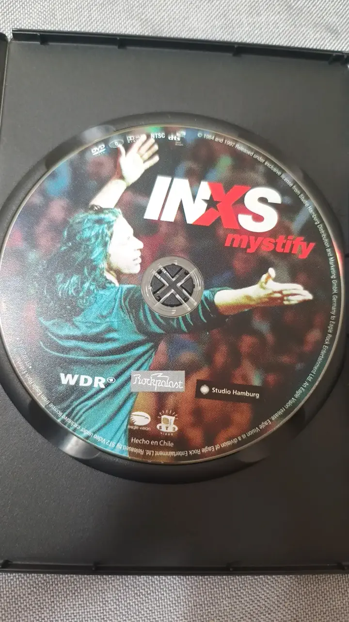 DVD INXS Mystify Edición Coleccionista - 3