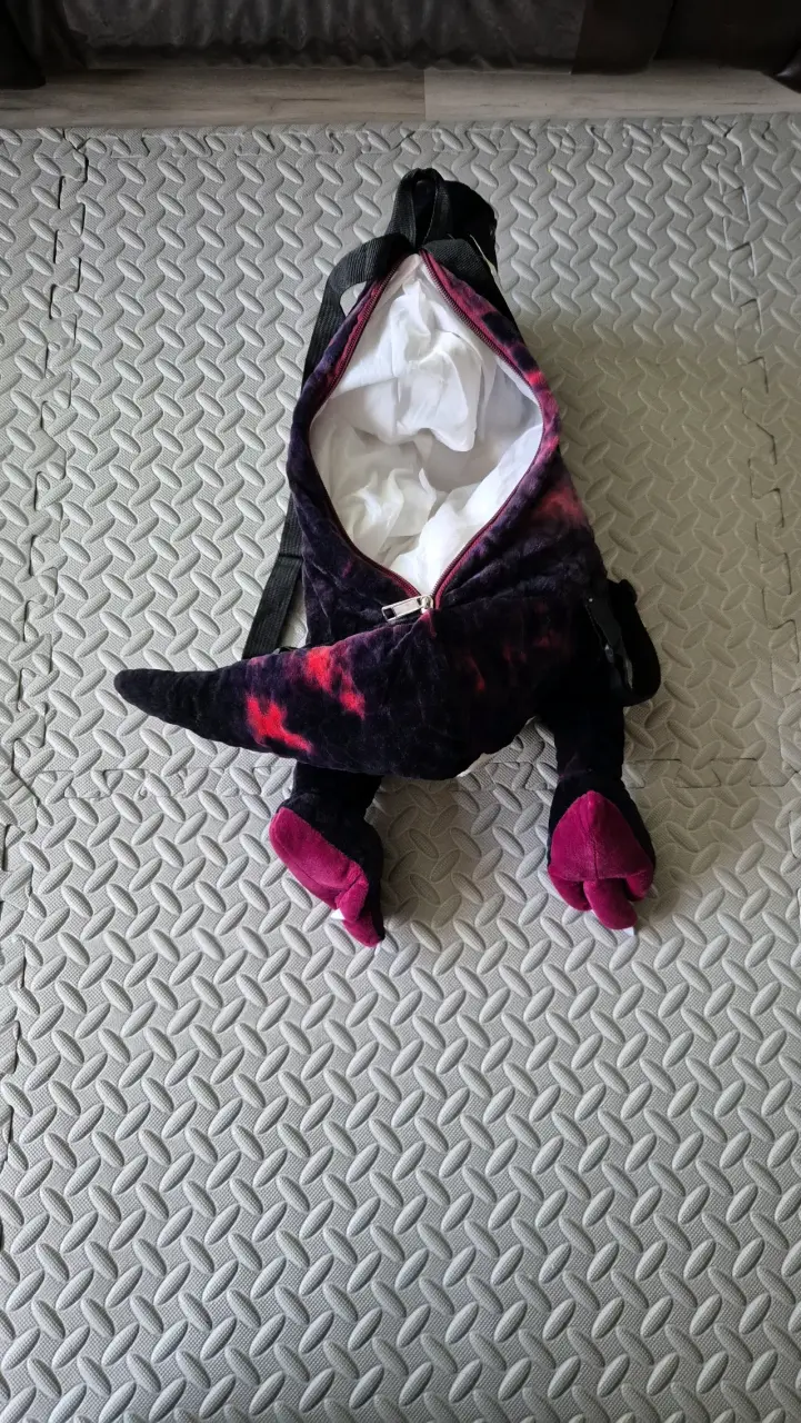 Mochila infantil dinosaurio peluche - 3