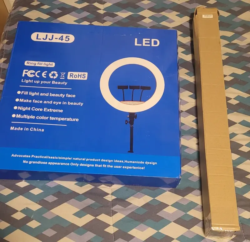 Aro de luz LED 45 cm 1000W - 4