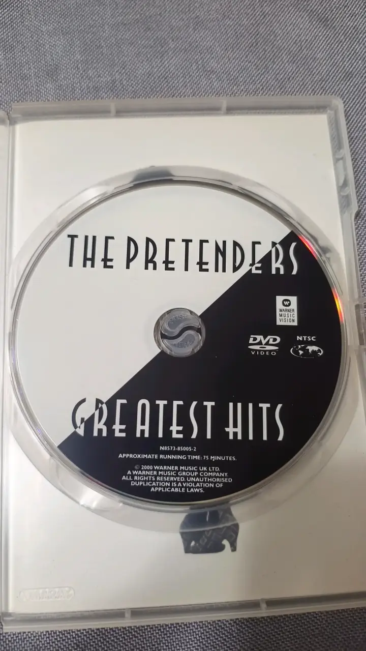 DVD The Pretenders Greatest Hits - 3