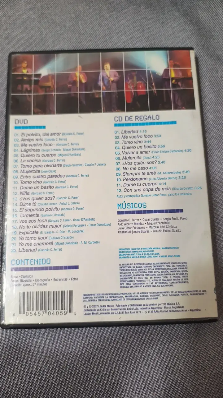 Amar Azul Grandes Éxitos en Vivo DVD + CD - 2
