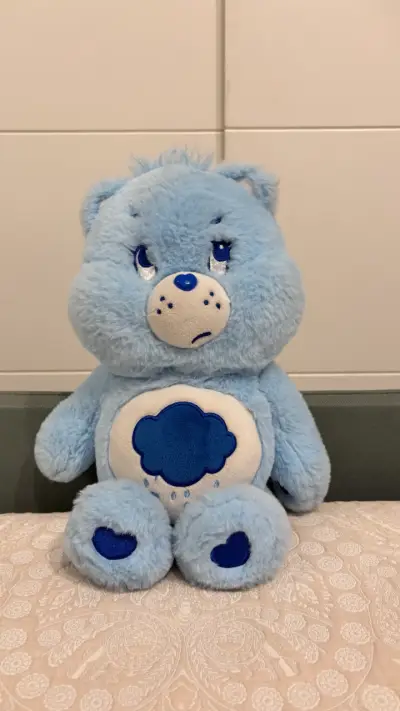 Peluche Oso Cariñosito Azul Suave - miniatura 1
