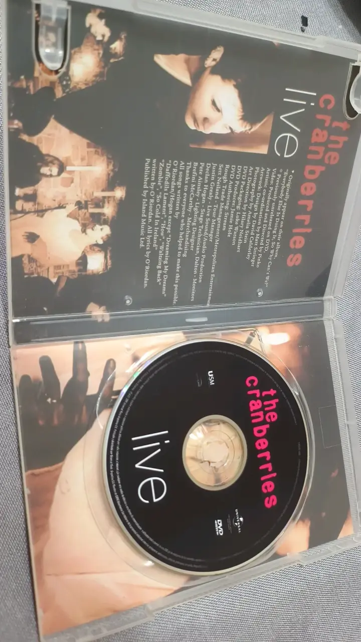 DVD The Cranberries Live en Concierto - 4
