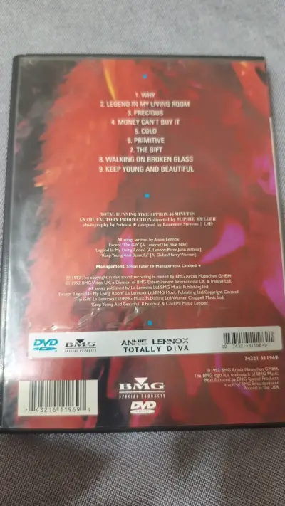 DVD Annie Lennox Totally Diva Edición Platinum - miniatura 2