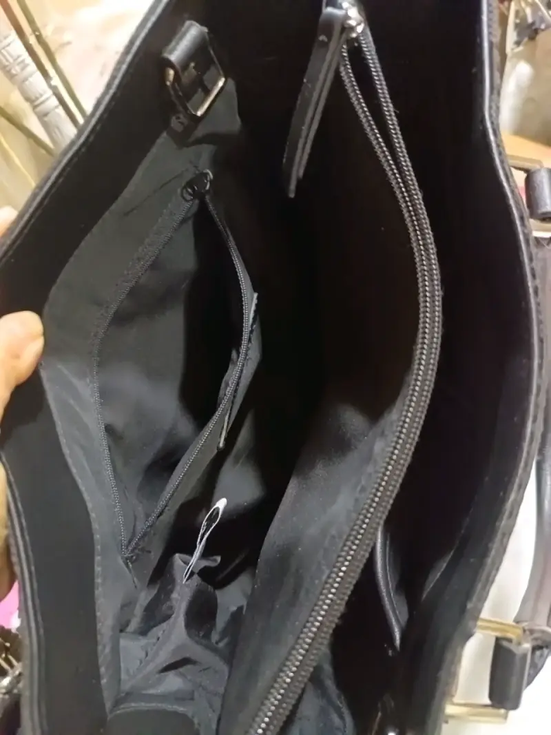 Bolso de mano y Crossbody Nine West negro - 3