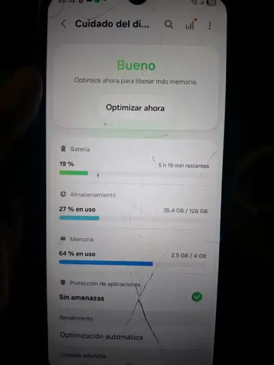 Samsung Galaxy A14 5G con pantalla quebrada - miniatura 2
