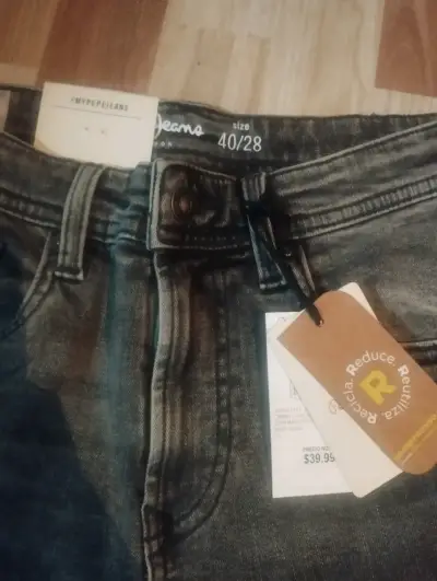 Jeans Pepe Jeans gris para hombre talla 40 - miniatura 2