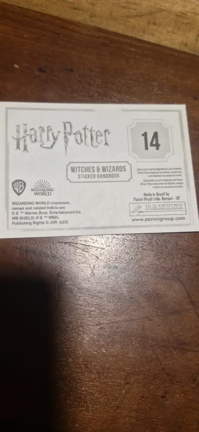Stickers Harry Potter Witches & Wizards Panini - miniatura 1