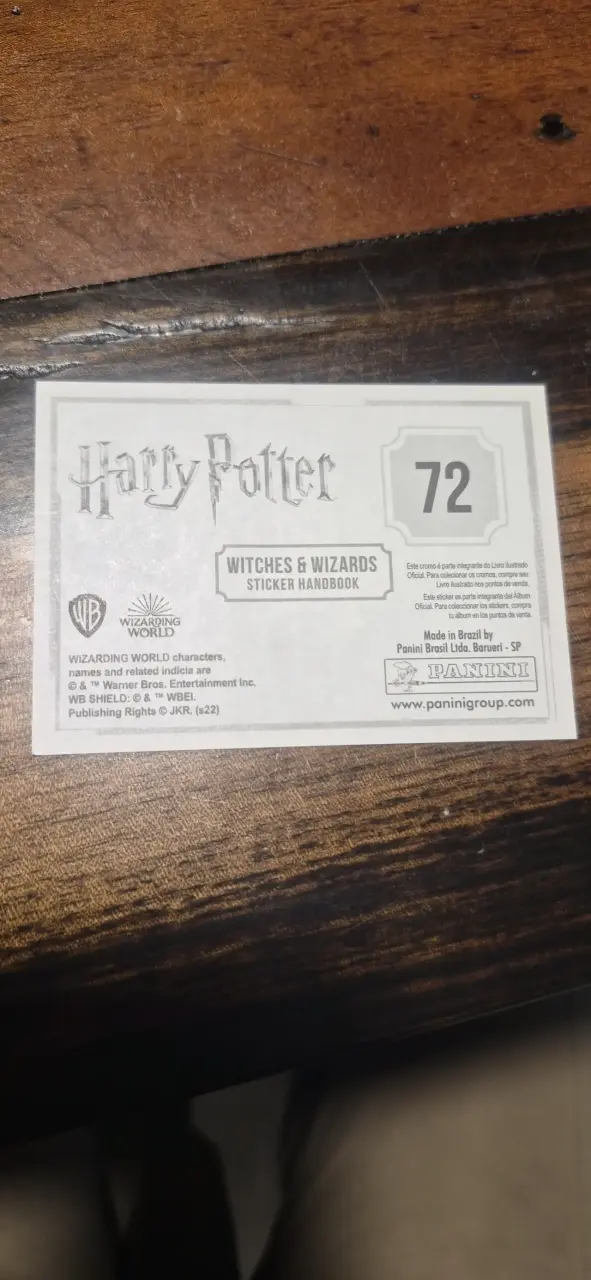 Stickers Harry Potter Witches & Wizards Panini - 2