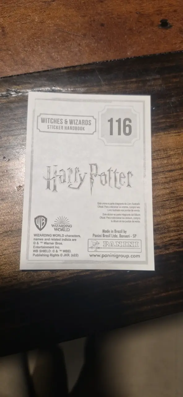 Stickers Harry Potter Witches & Wizards Panini - 4