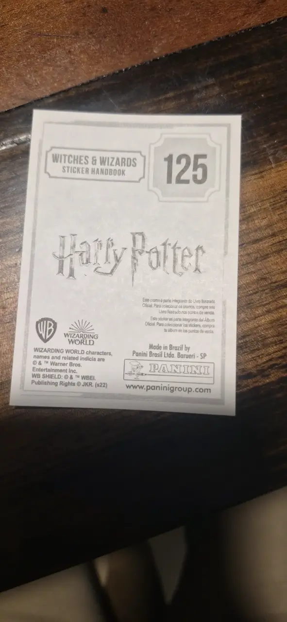 Stickers Harry Potter Witches & Wizards Panini - 6