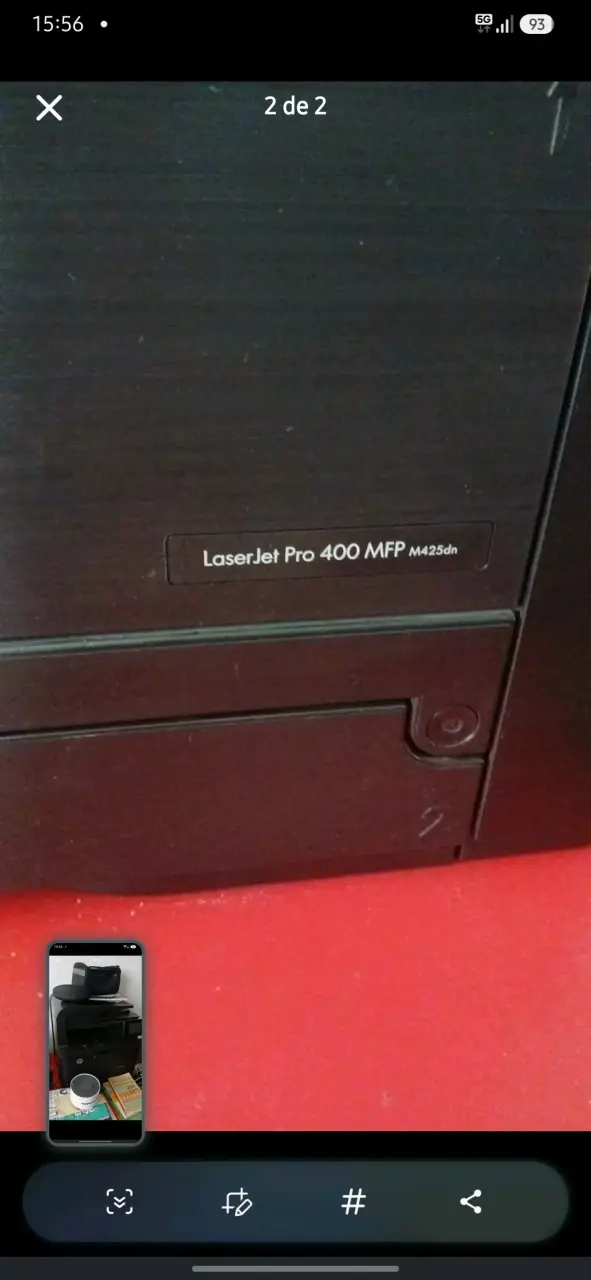Impresora multifuncional HP LaserJet Pro 400 MFP - 2