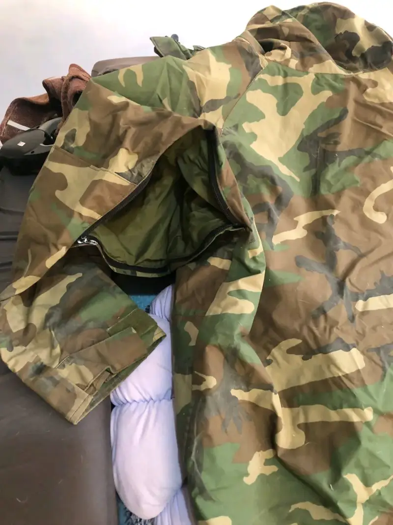Chaqueta Camuflada Impermeable para Hombre - 4