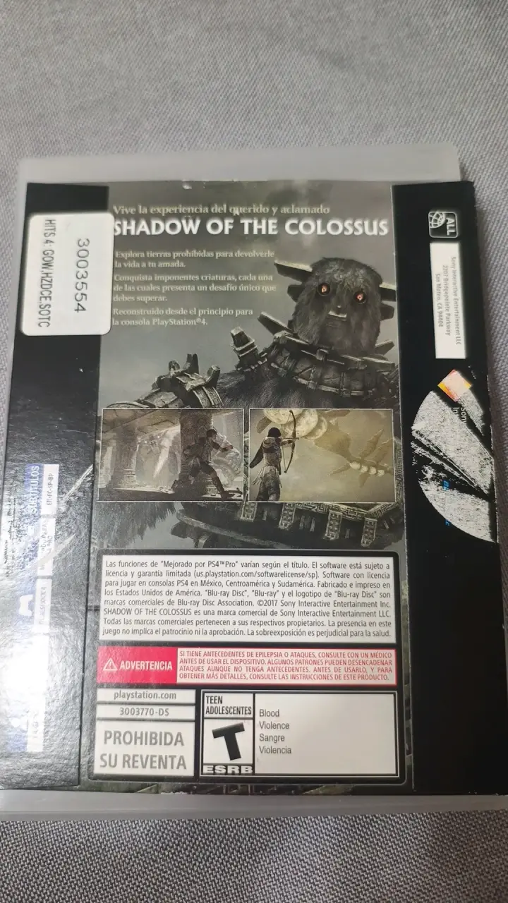Juego PS4 Shadow of the Colossus - 2