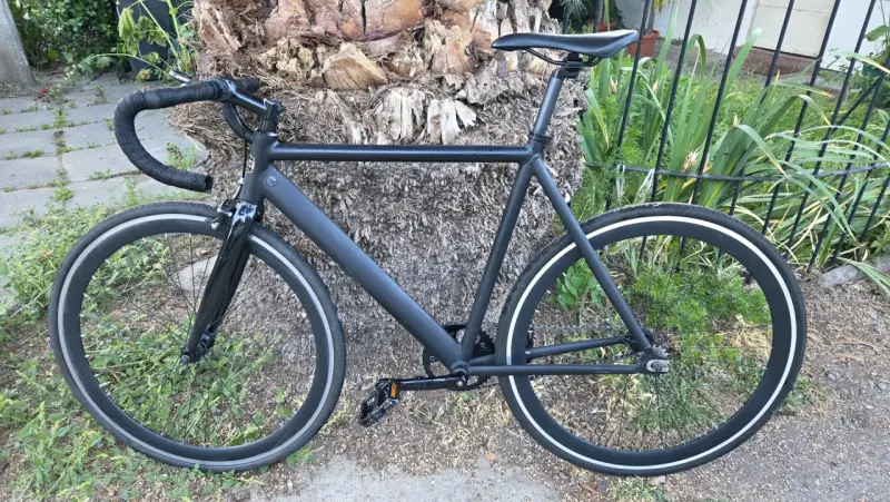 Bicicleta fixie / single negra en buen estado - 2