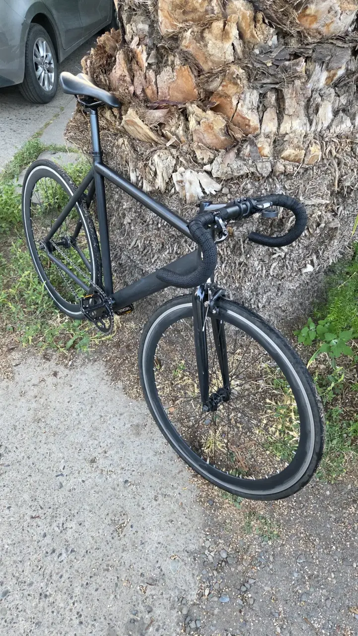 Bicicleta fixie / single negra en buen estado - 4