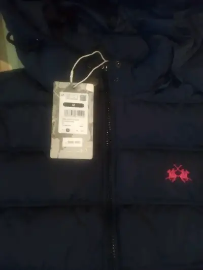 Chaqueta acolchada azul La Martina para hombre - miniatura 2