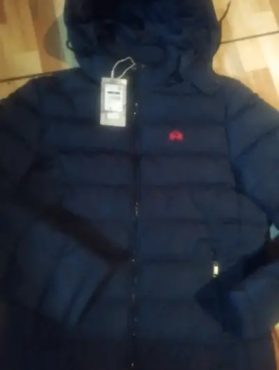 Chaqueta acolchada azul La Martina para hombre - miniatura 3