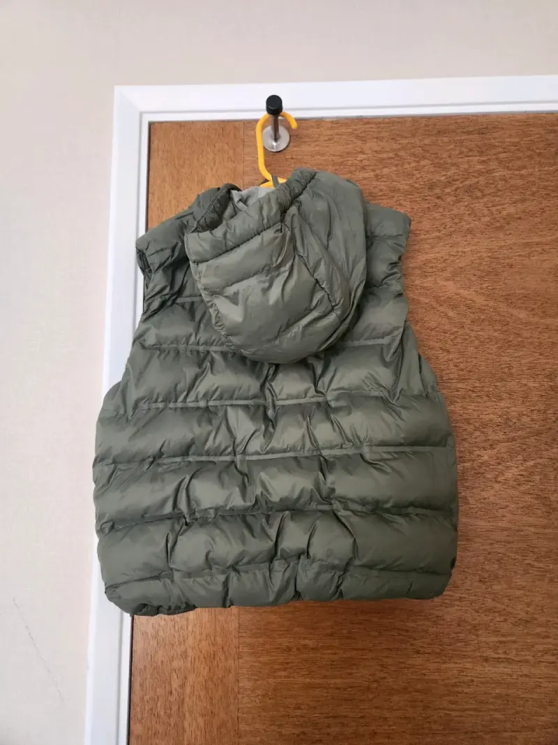 Chaqueta verde para niños con capucha Zara - 2