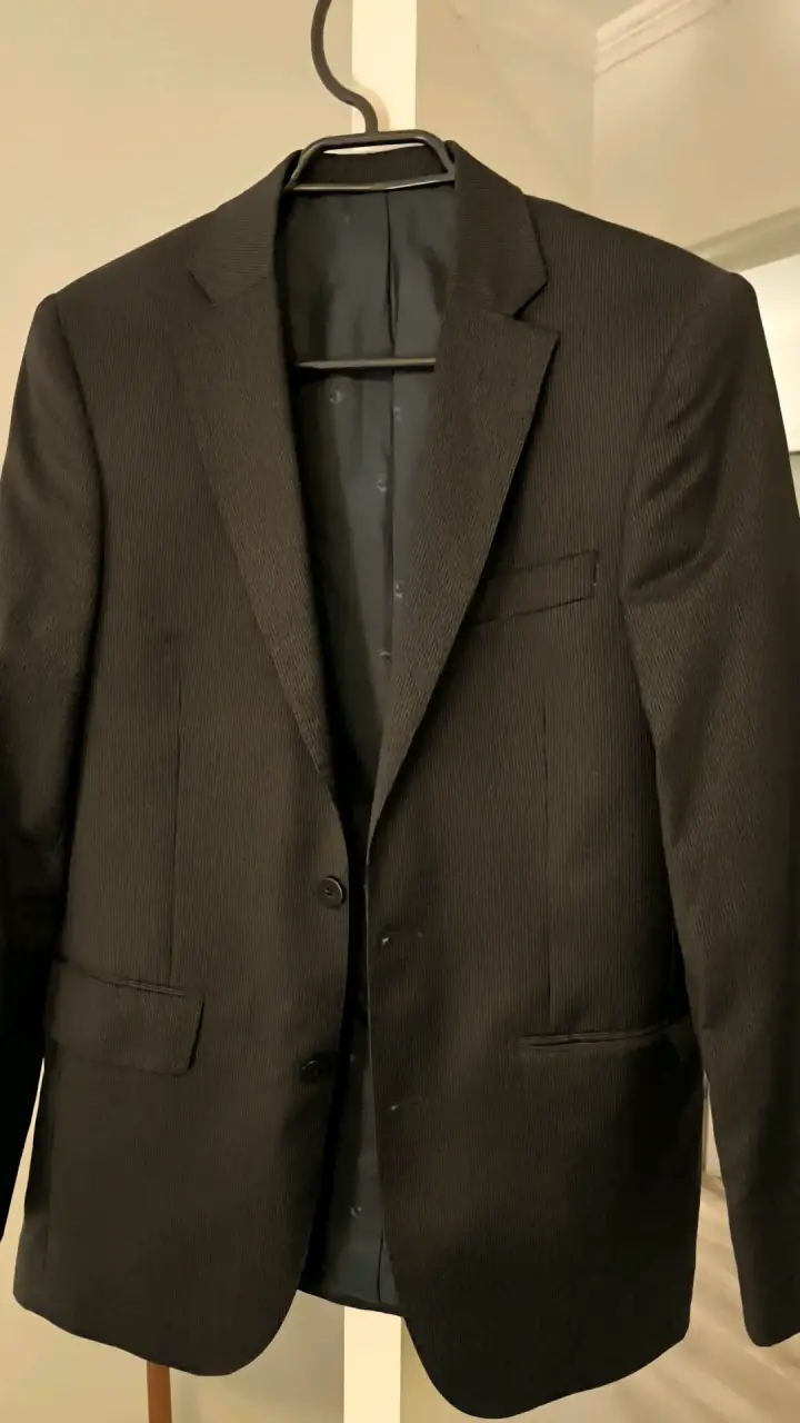 Blazer de lana negro Cacharel para hombre - 2