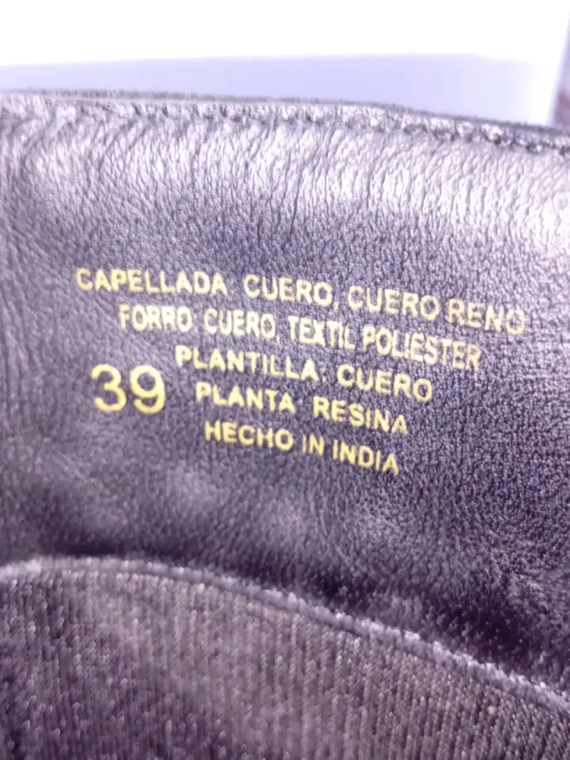 Botas de cuero negro Marittimo talla 39 - 2