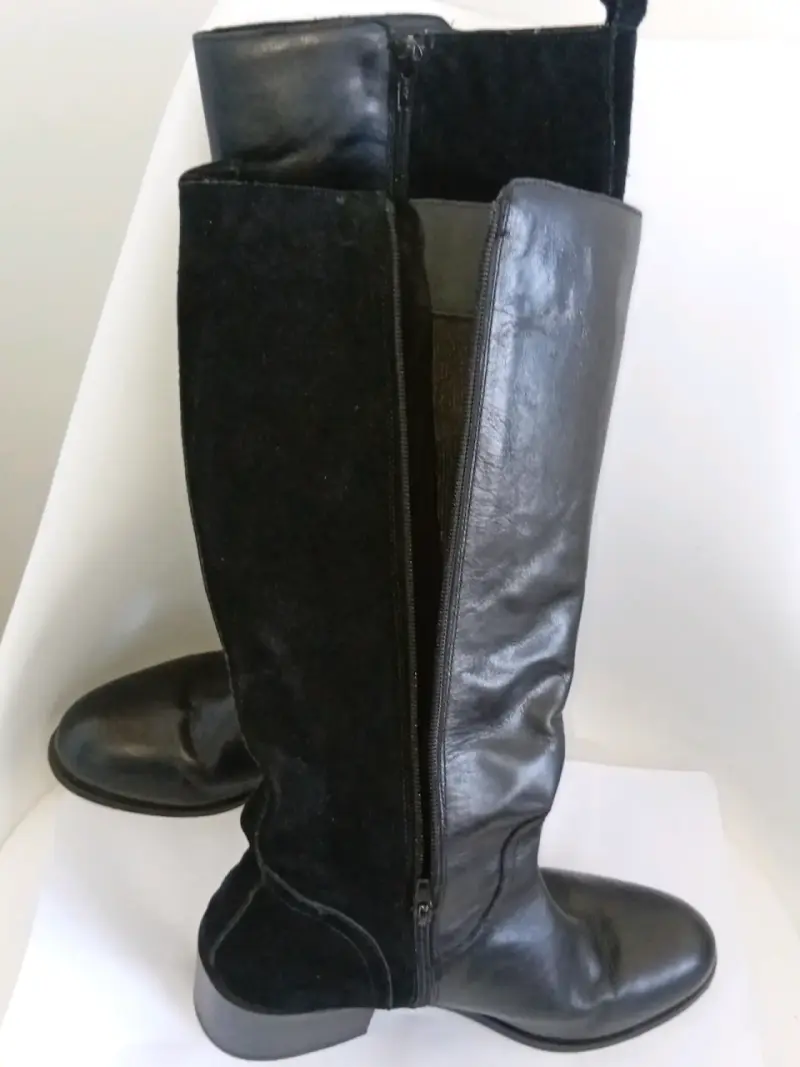 Botas de cuero negro Marittimo talla 39 - 3