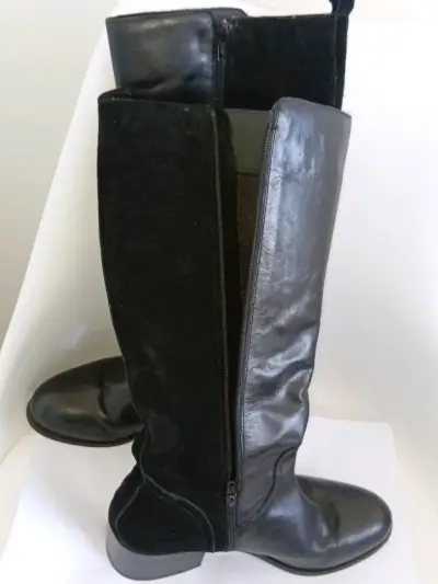 Botas de cuero negro Marittimo talla 39 - miniatura 3