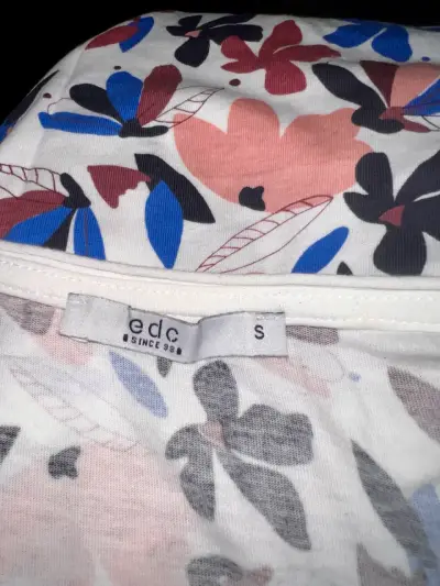 Polera Esprit estampada floral multicolor mujer - miniatura 3
