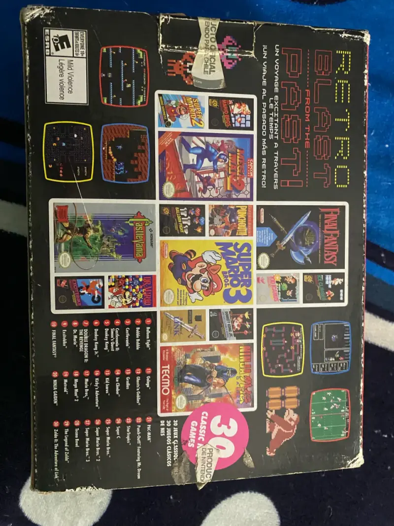 Consola Nintendo NES Classic Edition con 30 juegos - 2