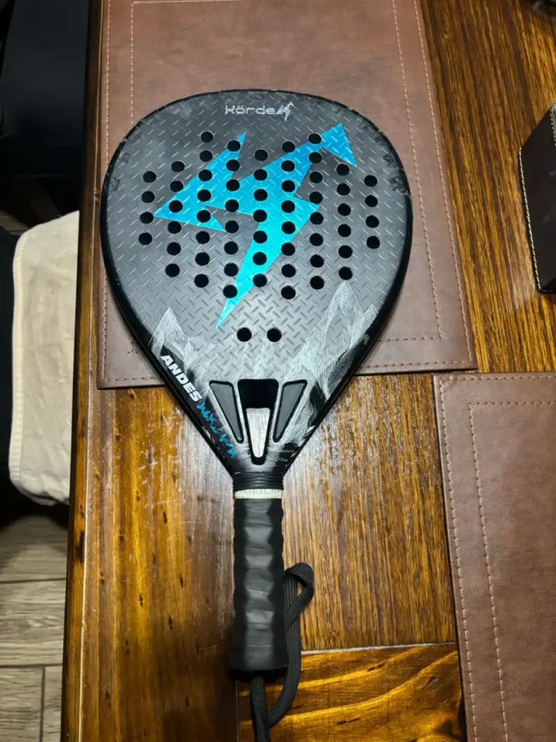 Pala de Pádel Körde Andes Negra y Azul - 2