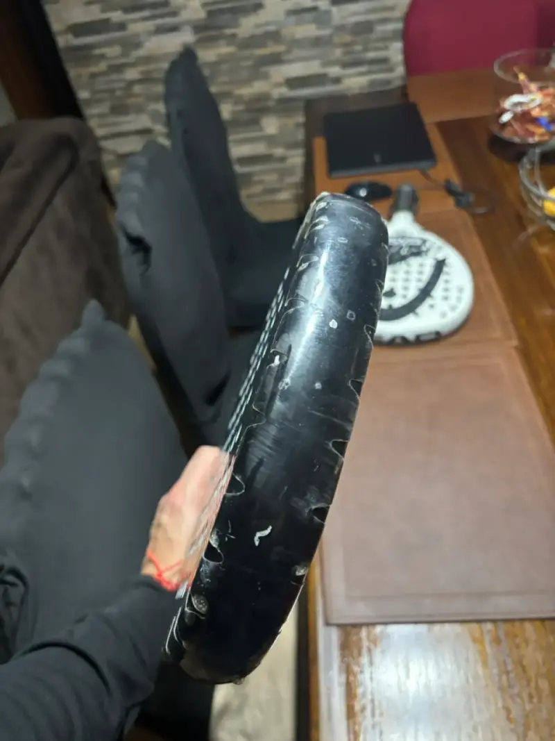 Pala de Pádel Körde Andes Negra y Azul - 3