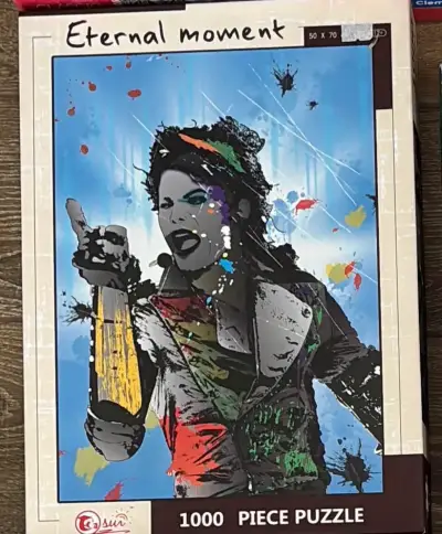 Rompecabezas 1000 piezas Michael Jackson - miniatura 1
