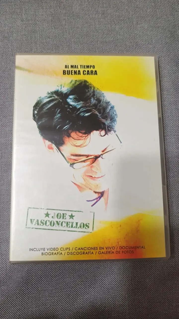 DVD Al Mal Tiempo Buena Cara de Joe Vasconcellos - 1