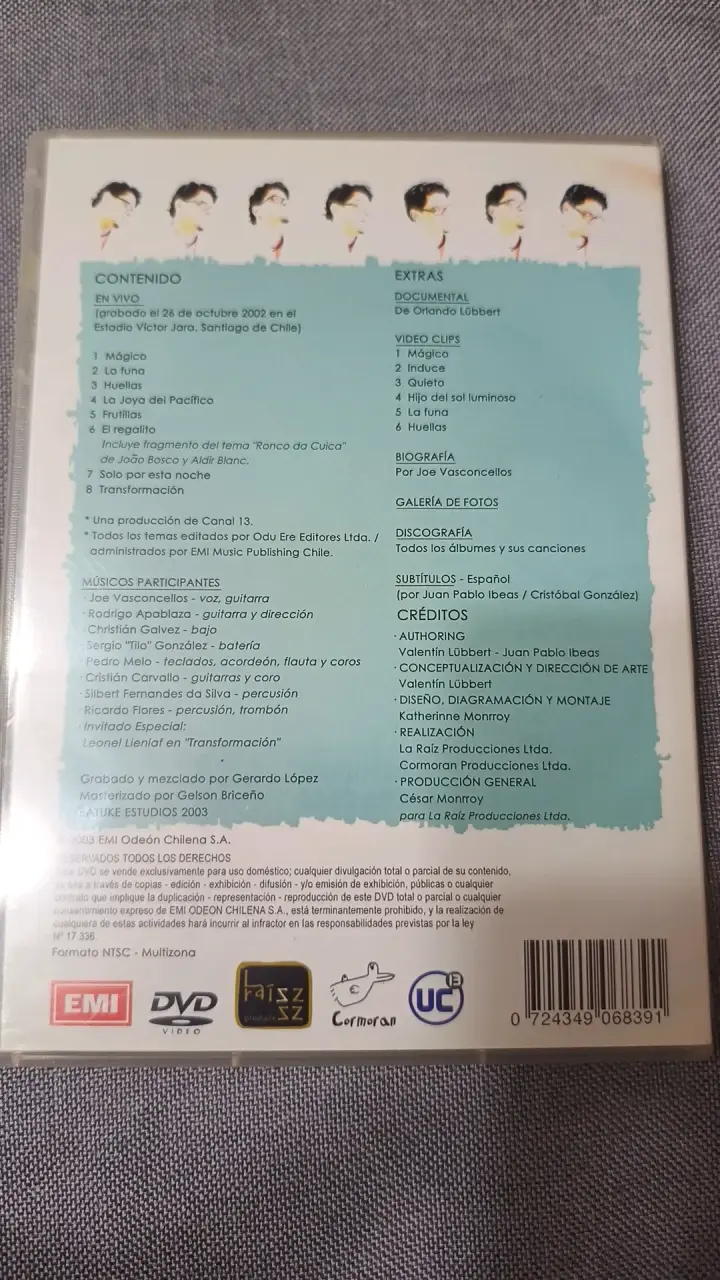 DVD Al Mal Tiempo Buena Cara de Joe Vasconcellos - 2