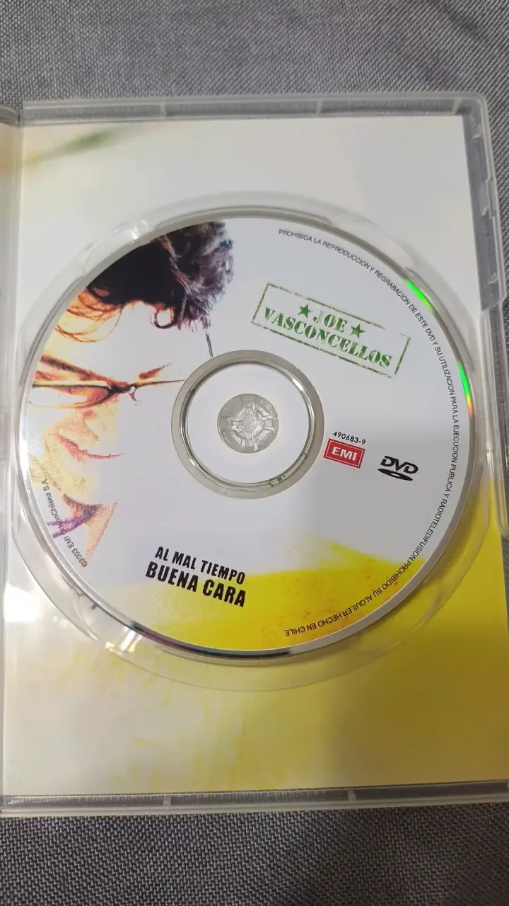 DVD Al Mal Tiempo Buena Cara de Joe Vasconcellos - 3