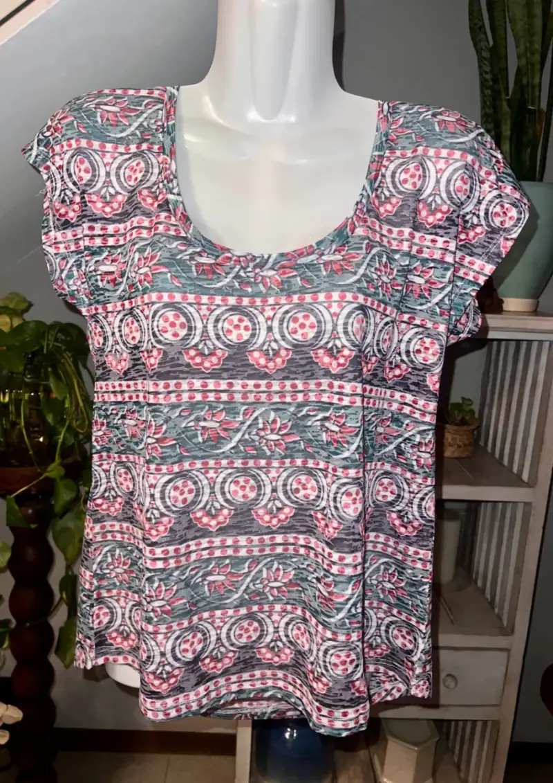 Polera estampada multicolor Umbrale Woman - 1