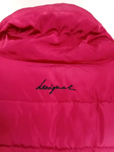 Chaqueta Desigual roja con diseño floral - miniatura 4