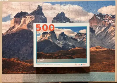 Rompecabezas 500 piezas Torres del Paine La Puzle - miniatura 1