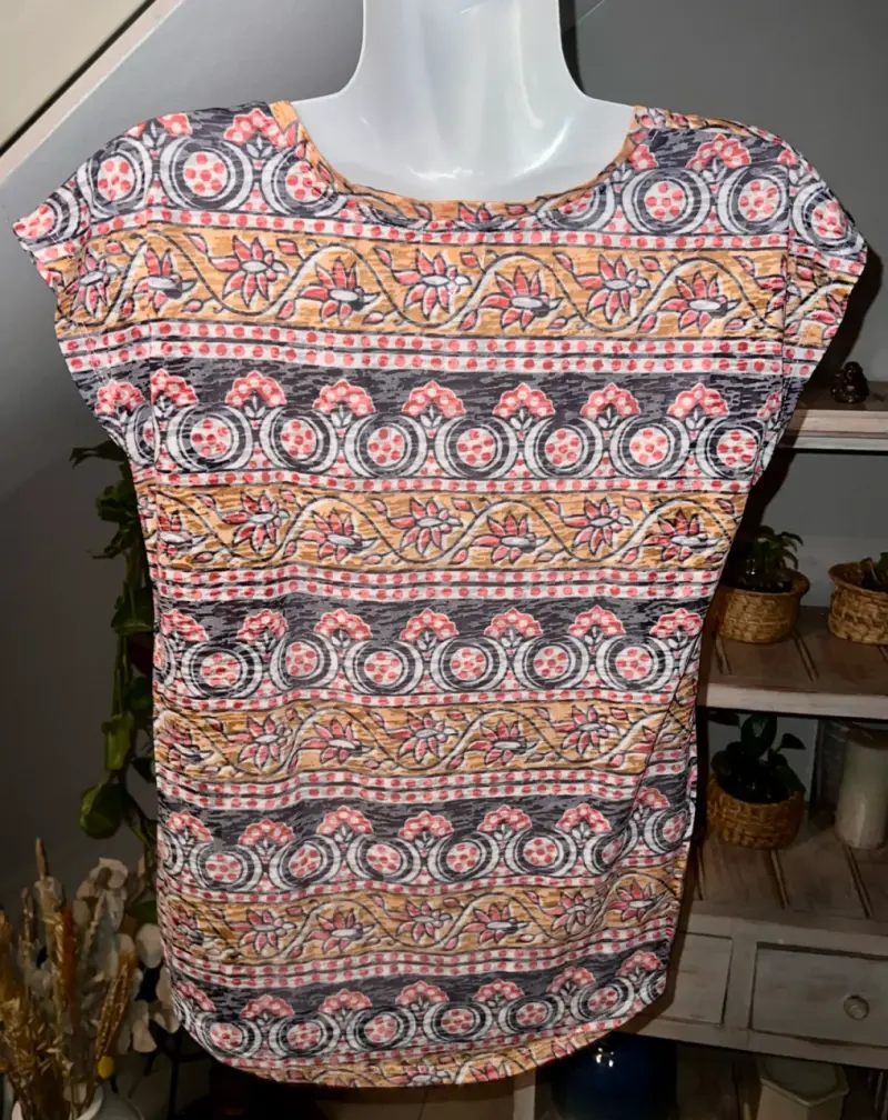 Polera estampada multicolor Umbrale Woman - 2