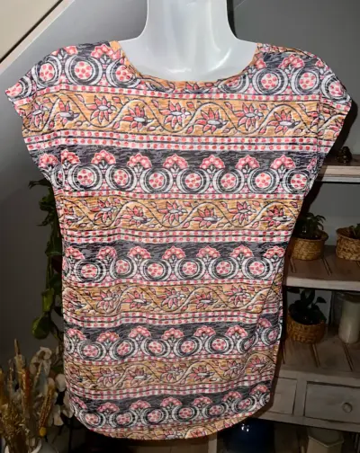 Polera estampada multicolor Umbrale Woman - miniatura 2
