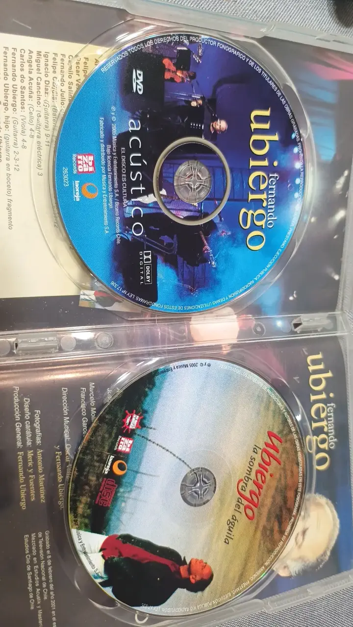 DVD Fernando Ubiergo Acústico + CD - 3