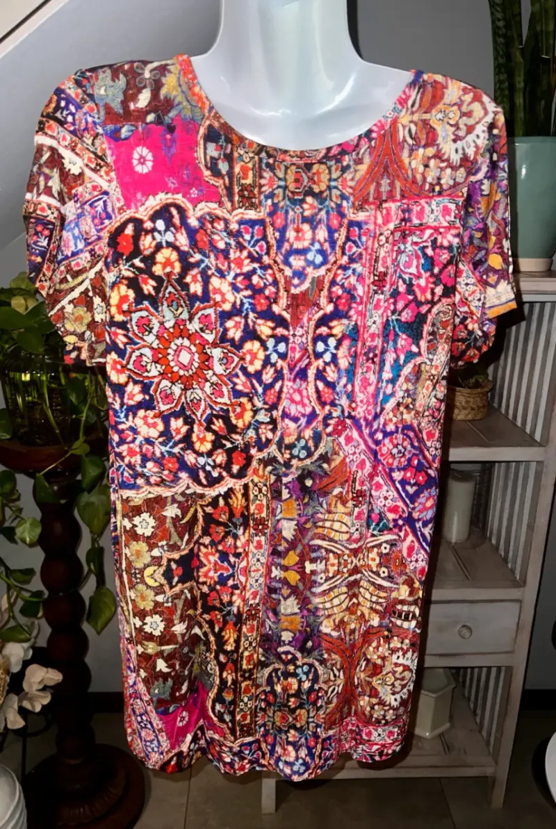 Blusa estampada multicolor Umbrale - 2